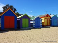 Экскурсии Австралии: Пляжные домики в Брайтоне. Мельбурн.